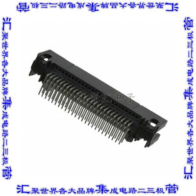 81050-500203-RB 针座连接器50POS接头2排1.27mm公形插针通孔直角