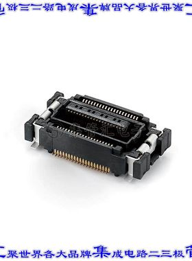 GBAC229-2002B001C1NF 板对板连接器40POS插座浮动2排0.5mm表贴SM