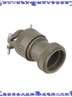 A850491919W07 接插件连接器CONN BACKSHLL W/CLMP SZ19 F OLIV