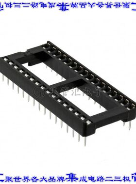 ED32DT 连接器IC插座DIP 15.24mm插口32(2 x 16)位置锡通孔