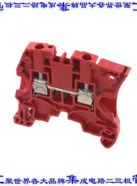 1SNK505062R0000 端子块连接器2POS馈通式5.2mm红色12-24AWG