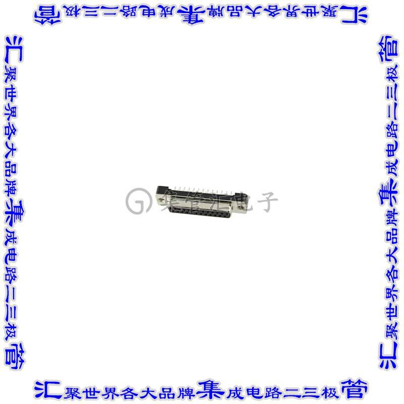 DB25-SA-M1 连接器25POS插座母插口2排D-Sub通孔