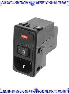 PS0SXDS30 电源接入连接器3POS插座公插片模块IEC320-C14面板安装