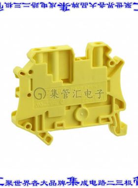 3044366 端子块连接器3POS馈通式6.2mm黄色10-26AWG