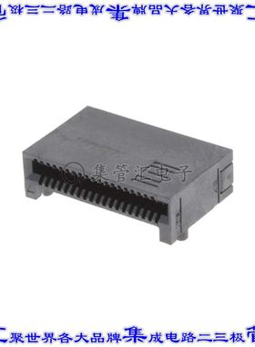 QSFP8-038-01-L-D-RA1 插拔式连接器38POS插座QSFP表面贴装直角焊