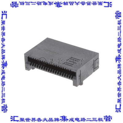 QSFP8-038-01-L-D-RA1 插拔式连接器38POS插座QSFP表面贴装直角焊