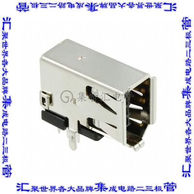 A-IEE-DIP 连接器火线(IEEE1394)插座6POS通孔直角