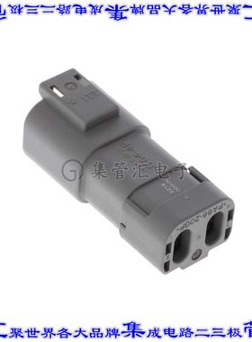 IT04-4P-000-N 矩形连接器外壳4POS插座2排公形引脚灰色自由悬挂