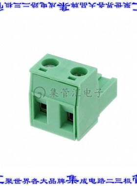 1766880 端子块连接器2POS插头母插口7.5mm绿色自由悬挂
