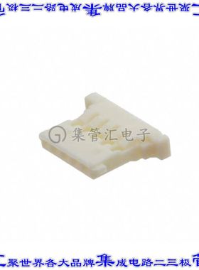 125CH-G-05 矩形连接器外壳5POS插座1.25mm母形插口白色自由悬挂