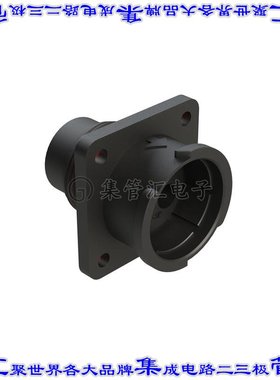 FLS014N3P03-PM 圆形连接器3POS插座外壳用于公插针黑色面板安装