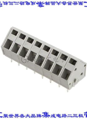 OSTHG080080 线对板连接器8POS接线端子5mm通孔成角度