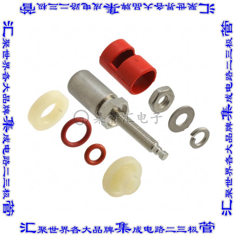 1130459 接插件连接器CONN BIND POST SPRING-LOAD RED