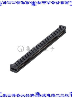 PCIE-LP-16-01-F-DV-A-K 卡边缘连接器164POS母头2排1mm黑色镀金