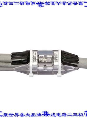 HTWC2-2-1 接插件连接器CONN 4 WAY TAP 2-6 AWG/8-14 AWG