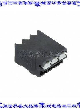 1823641 线对板连接器3POS接线端子3.5mm通孔水平带板