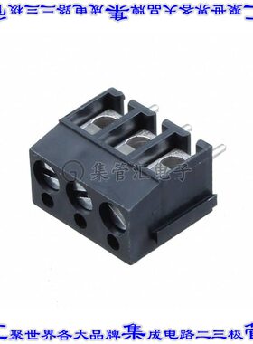 30.203 线对板连接器3POS接线端子5.08mm通孔水平带板