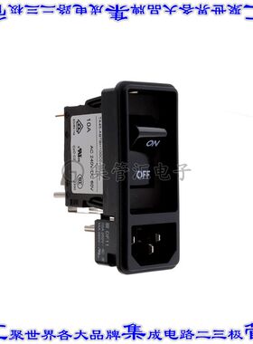 DF11.1477.0013.01 电源接入连接器3POS插座公插片模块IEC320-C14