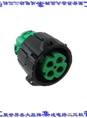 APD-3BS-K2 圆形连接器4POS插头外壳用于母插口黑色绿色自由悬挂