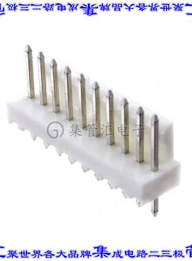 22232101 0022232101针座连接器10POS接头2.54mm公形插针通孔直针
