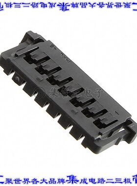 5040510701 矩形连接器外壳7POS插座1.5mm母形插口黑色自由悬挂