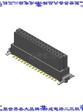 CBEC223-2079B001C1AF 针座连接器40POS插座2排1.27mm母形插口表