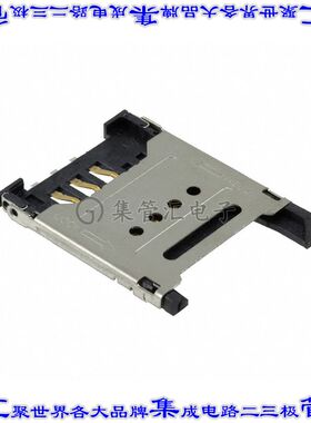 693012040811 接插件连接器CONN SIM CARD HINGED TYPE R/A