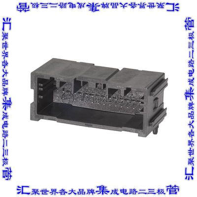 349610386 0349610386连接器接插件MINI50 RAHDR 38CKT BLACK POL