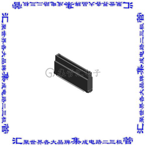MA01R090VANBR200 板对板连接器90POS插座外罩触点2排0.64mm表贴S