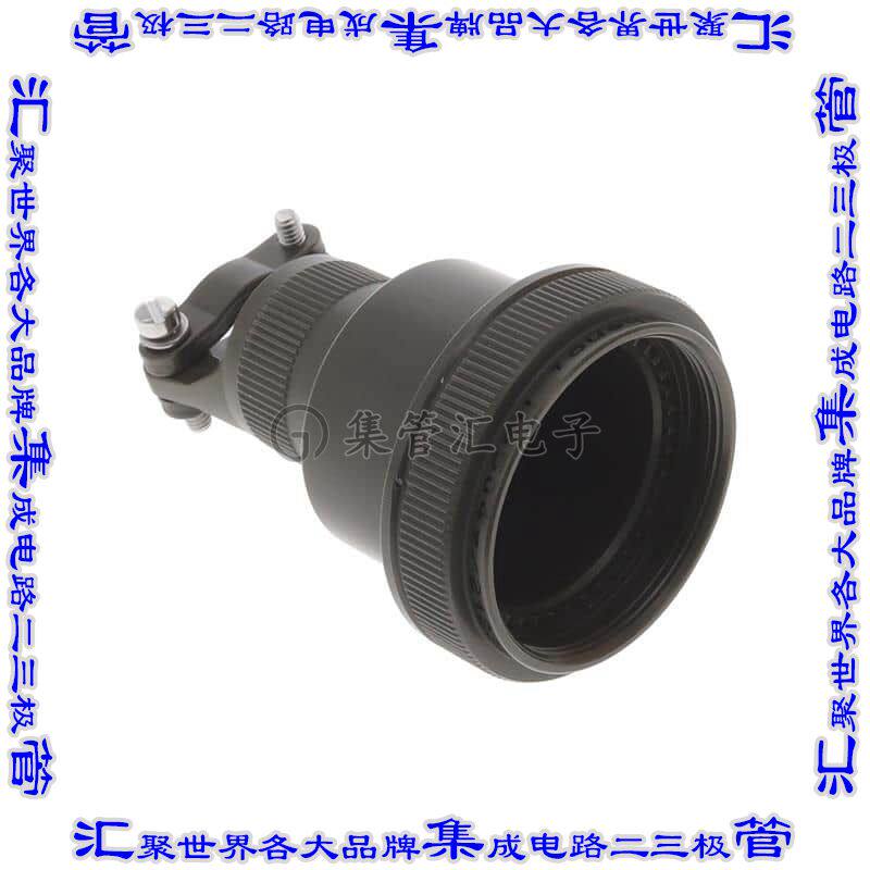 A850492123W03 接插件连接器CONN BACKSHLL W/CLMP SZ23 H OLIV