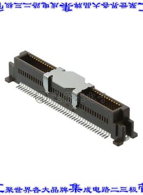 536250874 0536250874板对板连接器80POS插头外罩触点2排0.64mm表
