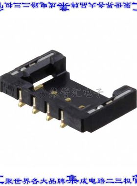 BM04B-ACHFKS-GACN-ETF 针座连接器4POS接头1.2mm公形插针表贴SMD