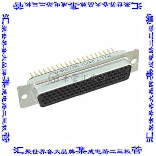 164A17199X Sub高密度通孔 连接器78POS插座母插口4排D