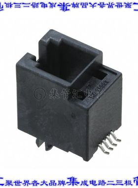 955036451 0955036451接插件连接器CONN MOD JACK 4P4C VERT UNSH