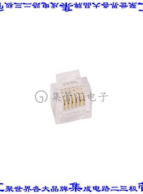 MHRJ126P6CR 接插件连接器6P6C UNSHLD PLG RND CBL 1=10PCS