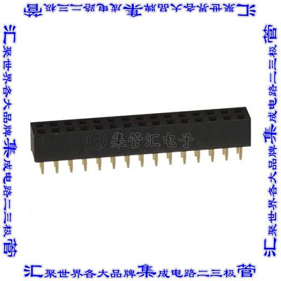 NPPN152AFCN-RC 针座连接器30POS插座2排2mm母形插口通孔直针镀金