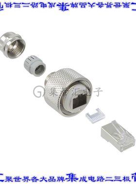 17-100944 接插件连接器CONN MOD PLUG 8P8C SHIELDED