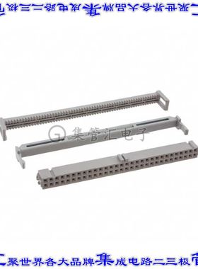 89160-0103 矩形连接器60POS插座2排2.54mm母插口灰色IDC镀金自由