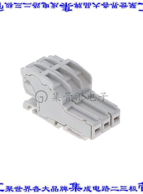 1SNK805717R0000 端子块连接器3POS插头母插口灰色自由悬挂