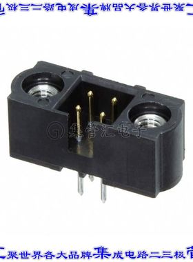 M80-5000442 针座连接器4POS接头2排2mm公形插针通孔直针镀金