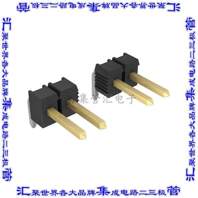 9-103325-0-16 针座连接器16POS分离式2.54mm公形插针通孔直角镀