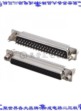 A-DF37-GK-3U1-TP1 连接器37POS插座母插口2排D-Sub通孔