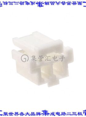 355070200 0355070200矩形连接器外壳2POS插座2mm母形插口天然色