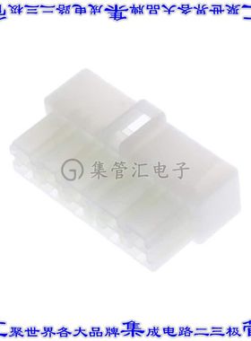 172137-1 接插件连接器CONN MALE TAB HSG 0.25 10POS NAT