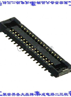 AXE530127A 板对板连接器30POS插口中央触点带2排0.4mm表贴SMD镀