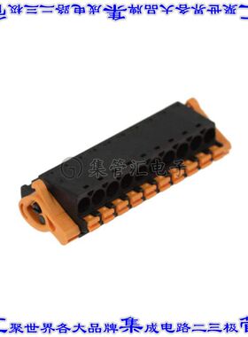 1014210000 端子块连接器10POS插头母插口5.08mm黑色自由悬挂