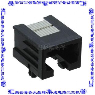 1-1705951-1 接插件连接器CONN MOD JACK 8P8C R/A UNSHLD