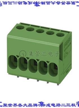 1017494 线对板连接器5POS接线端子5.08mm通孔水平带板