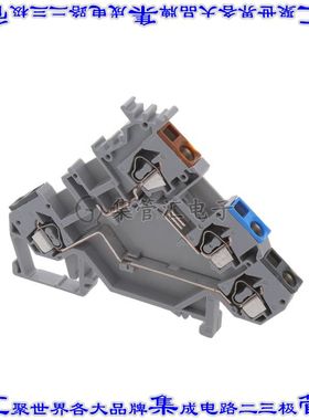 280-560 端子块连接器4POS断连3排5.0mm灰色12-28AWG