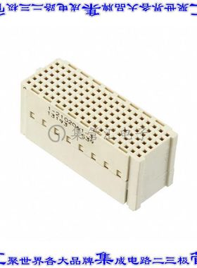 1-2102061-3 针座连接器114POS插座6排1.27mm母形插口表贴SMD镀金